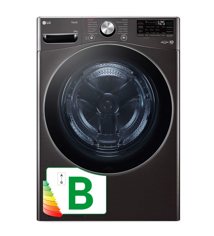 Lg Lavadora F0P3CYV2E 20Kg 1000rpm B