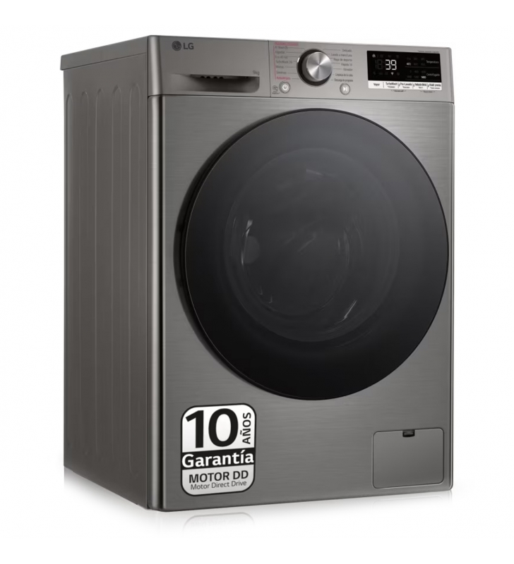 Lg Lavadora F4WR7009AGS 9Kg 1400rpm A