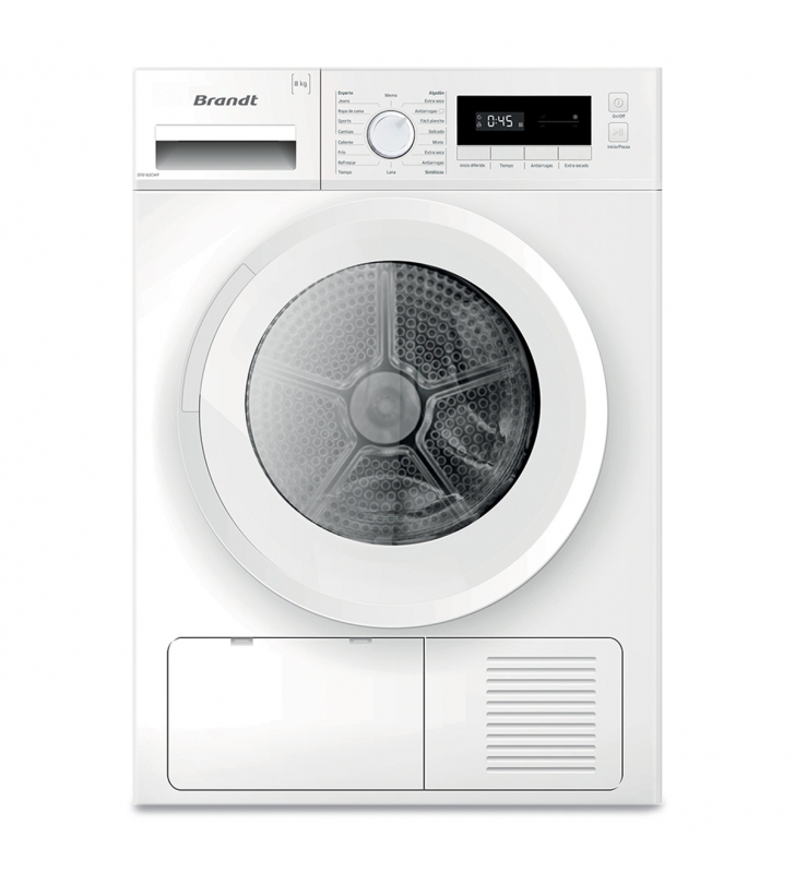 Brandt Secadora DFB182CWP 8Kg G
